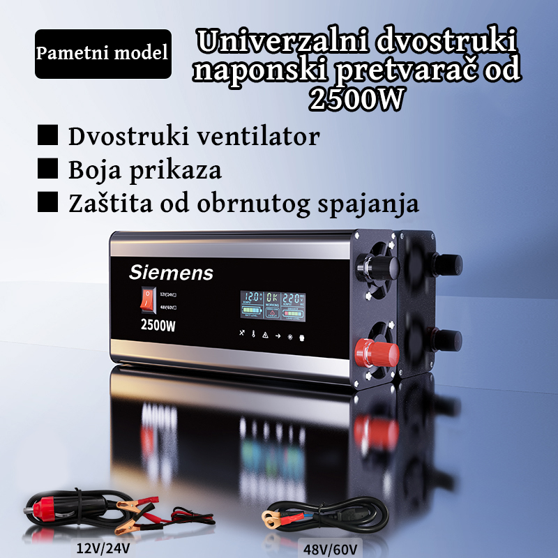 Čisti sinusni pretvarač 2500W