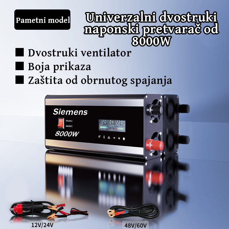 Čisti sinusni pretvarač 8000 W