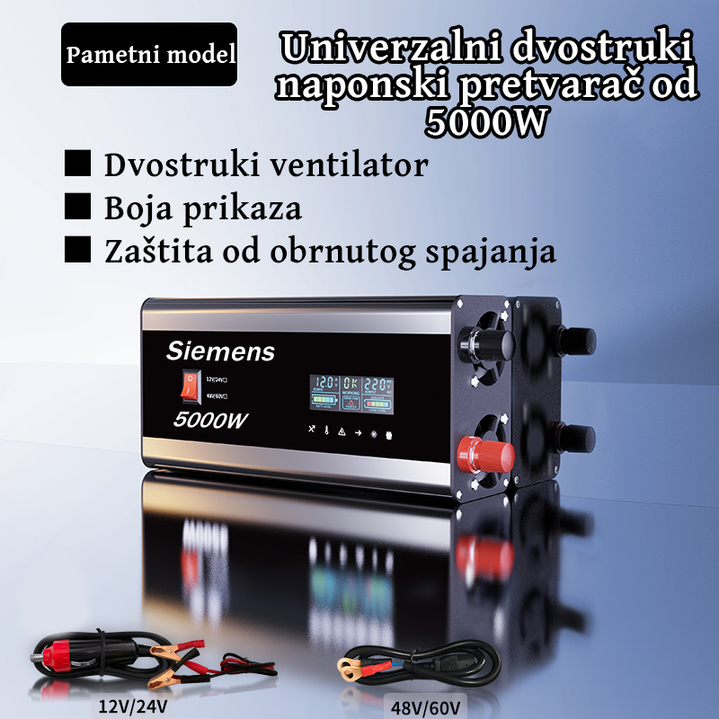 Čisti sinusni pretvarač 5000W